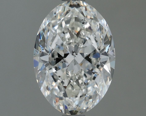 1.51 carat H-SI2 Natūralus Oval Deimantas (1)