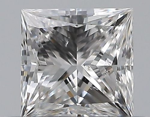 0.46 carat E-SI2 Natūralus Princess Deimantas (1)