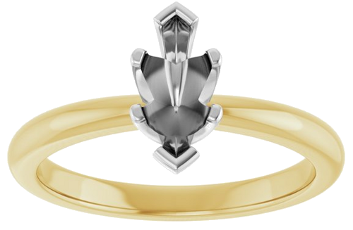 Sužadėtuvių Žiedas „Solstice Solitaire®“ 14k yellow/white gold Marquise 8.5mm x 4.5mm (3)