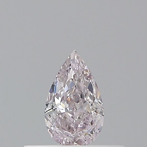 0.3 carat Fancy Light Purplish Pink-SI2 Natūralus Pear Deimantas (1)