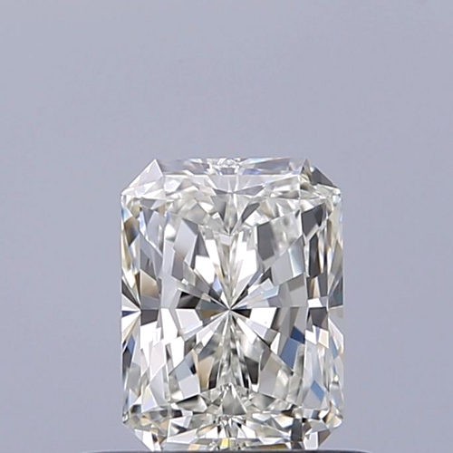 0.5 carat I-VVS2 Natūralus Radiant Deimantas (1)