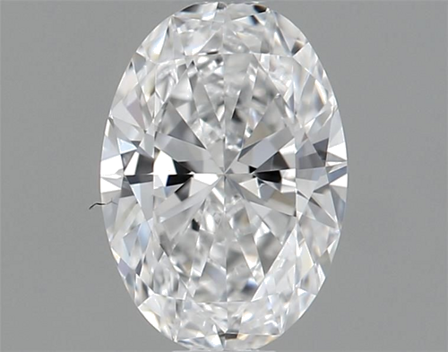 0.36 carat D-VVS1 Natūralus Oval Deimantas (1)
