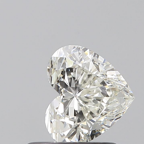 0.7 carat J-VVS1 Natūralus Heart Deimantas (1)