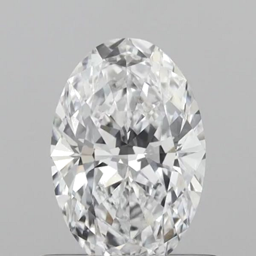 0.57 carat D-IF Natūralus Oval Deimantas (1)