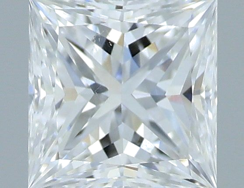 0.32 carat E-SI1 Natūralus Princess Deimantas (1)