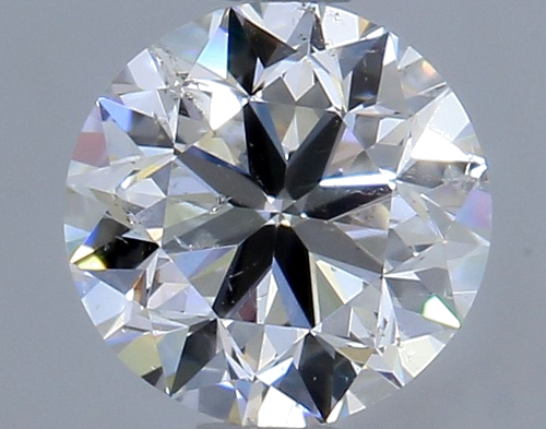 0.9 carat F-SI2 Very Good cut Natūralus Round Deimantas (1)