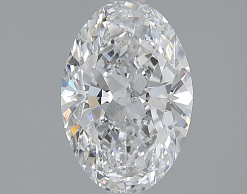 1.5 carat D-SI2 Natūralus Oval Deimantas (1)