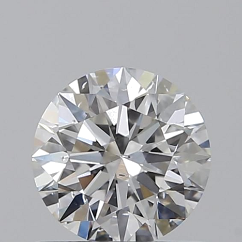 0.62 carat F-SI2 Excellent cut Natūralus Round Deimantas (1)