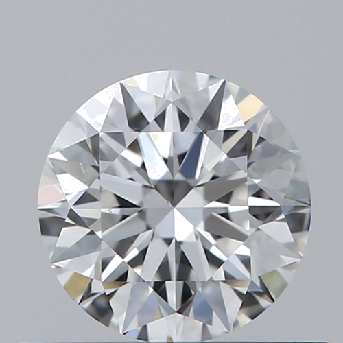 0.5 carat F-VVS2 Excellent cut Natūralus Round Deimantas (1)