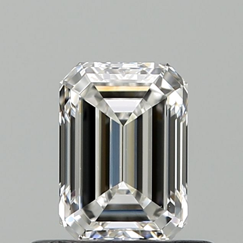 0.63 carat F-VS2 Natūralus Emerald Deimantas (1)