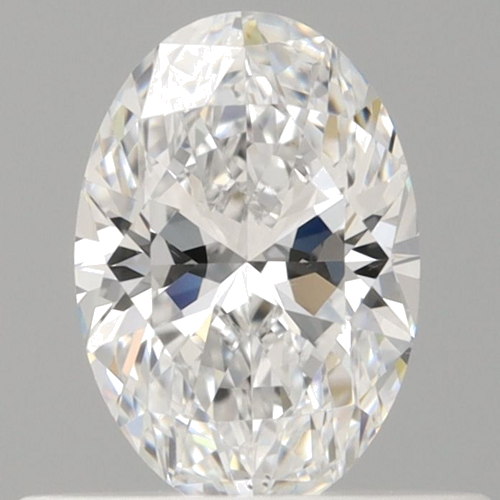 0.5 carat D-VS2 Natūralus Oval Deimantas (1)
