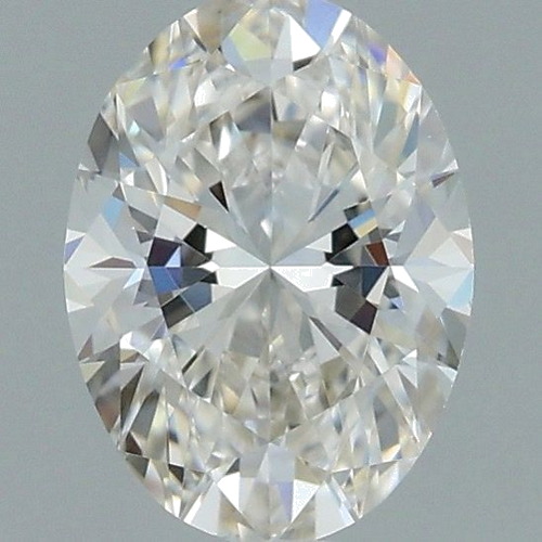 0.51 carat H-VS1 Natūralus Oval Deimantas (1)