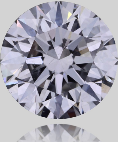 0.51 carat F-SI1 Excellent cut Natūralus Round Deimantas (1)