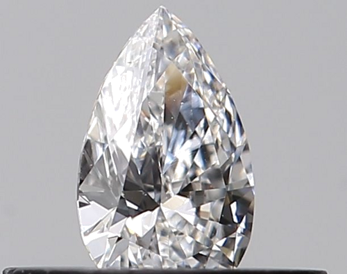 0.23 carat E-VVS1 Natūralus Pear Deimantas (1)
