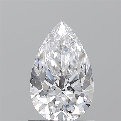 1.01 carat D-SI1 Natūralus Pear Deimantas (1)