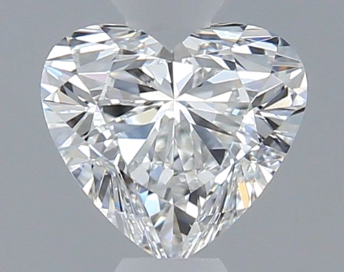 0.36 carat D-VVS2 Natūralus Heart Deimantas (1)