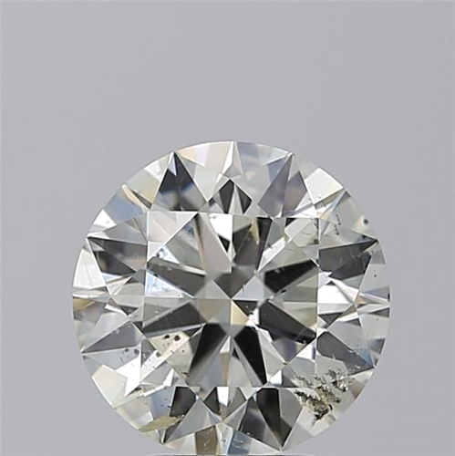 3.5 carat K-SI2 Excellent cut Natūralus Round Deimantas (1)