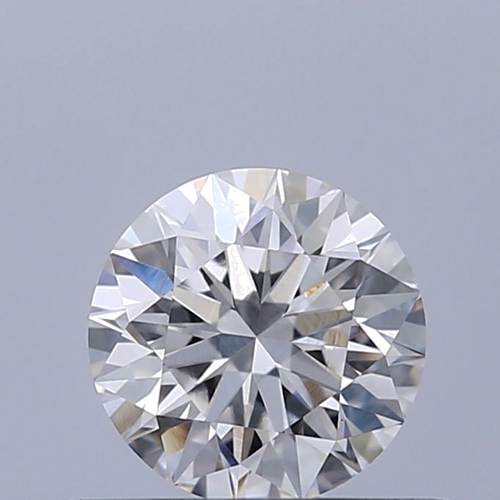 0.52 carat F-SI2 Excellent cut Natūralus Round Deimantas (1)