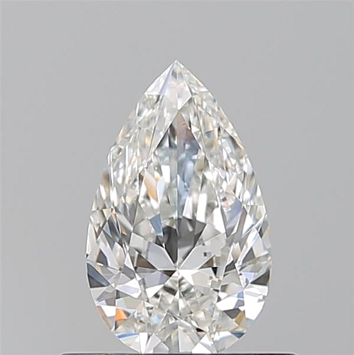 0.5 carat G-VS1 Natūralus Pear Deimantas (1)