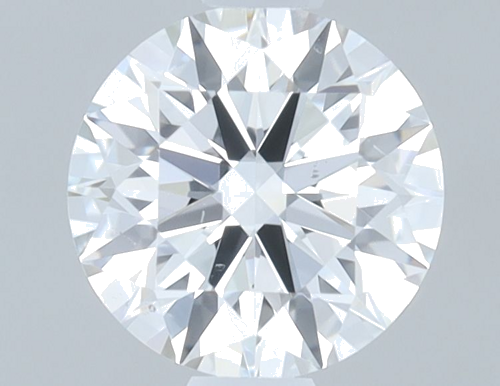 0.5 carat F-SI1 Excellent cut Natūralus Round Deimantas (1)