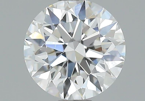 0.88 carat H-VVS2 Excellent cut Natūralus Round Deimantas (1)