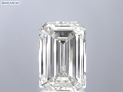 3.01 carat J-VS2 Natūralus Emerald Deimantas (1)
