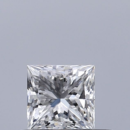 0.33 carat E-VVS2 Natūralus Princess Deimantas (1)