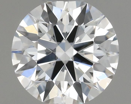 0.32 carat E-VS1 Excellent cut Natūralus Round Deimantas (1)