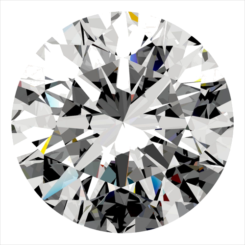 0.3 carat G-VVS1 Excellent cut Natūralus Round Deimantas (1)