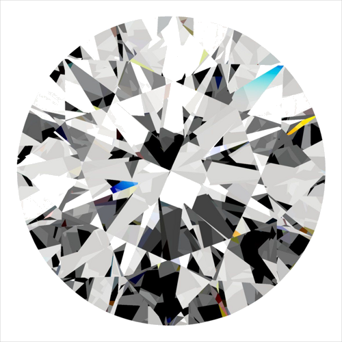 0.3 carat H-SI1 Excellent cut Natūralus Round Deimantas (1)