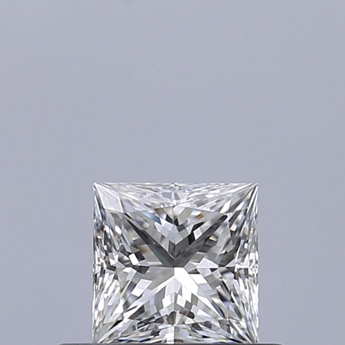 0.43 carat F-VVS1 Natūralus Princess Deimantas (1)