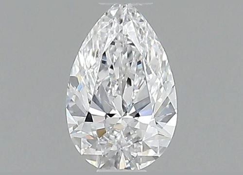 0.52 carat D-VVS1 Natūralus Pear Deimantas (1)