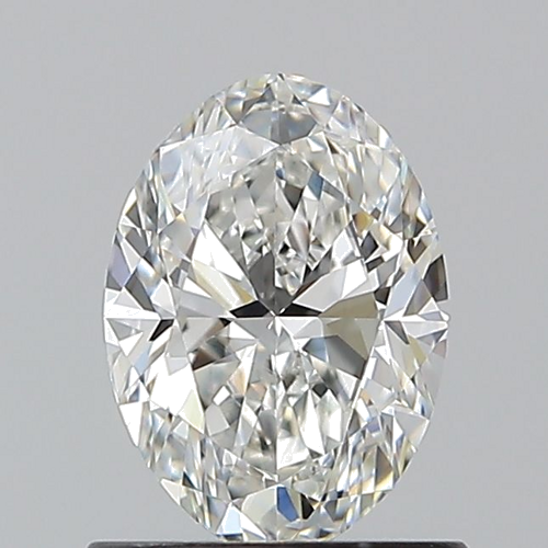 0.9 carat G-VVS2 Natūralus Oval Deimantas (1)