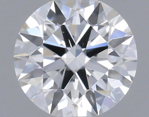 0.35 carat F-SI1 Excellent cut Natūralus Round Deimantas (1)