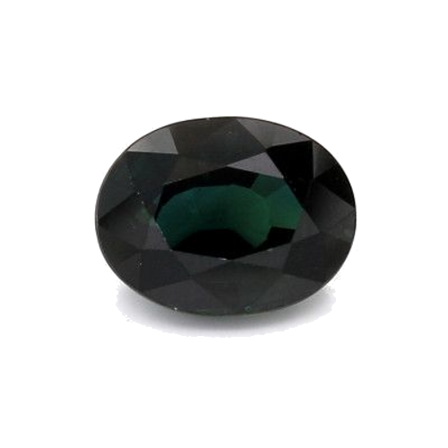 2.84 carat BLUE BRILLIANTSTEP cut Oval Safyras (1)