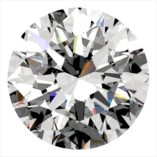 0.3 carat G-VVS1 Excellent cut Natūralus Round Deimantas (1)