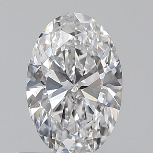 0.5 carat D-SI1 Natūralus Oval Deimantas (1)