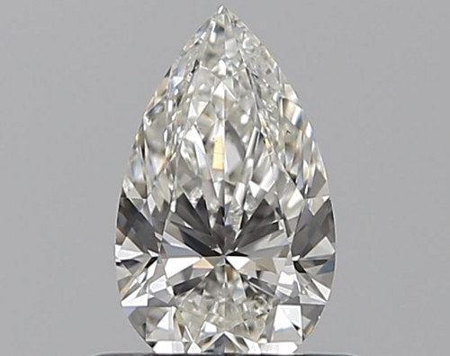0.52 carat H-VS2 Natūralus Pear Deimantas (1)