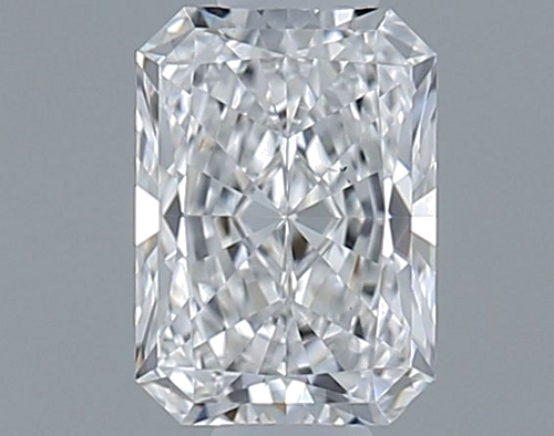 0.5 carat E-VS2 Natūralus Radiant Deimantas (1)