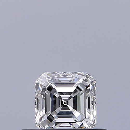 0.31 carat F-VVS2 Natūralus Asscher Deimantas (1)