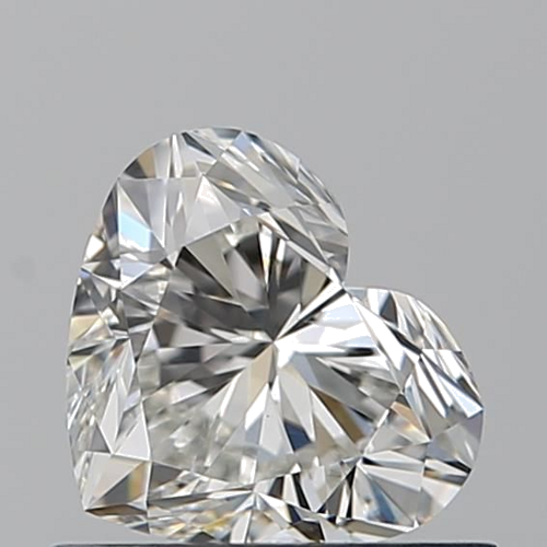 0.71 carat H-VS1 Natūralus Heart Deimantas (1)