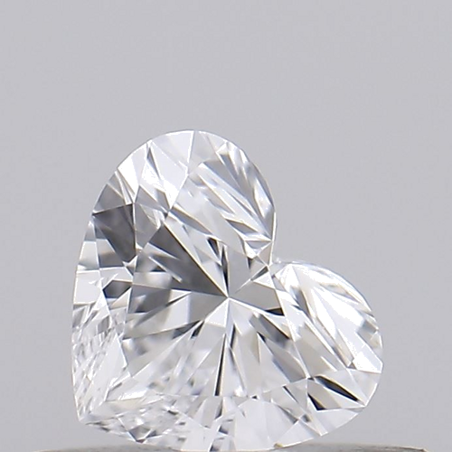 0.25 carat D-VVS1 Natūralus Heart Deimantas (1)