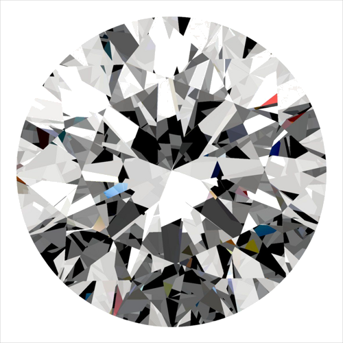 0.3 carat I-SI1 Very Good cut Natūralus Round Deimantas (1)