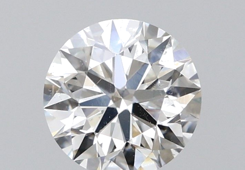 0.71 carat G-SI1 Excellent cut Natūralus Round Deimantas (1)