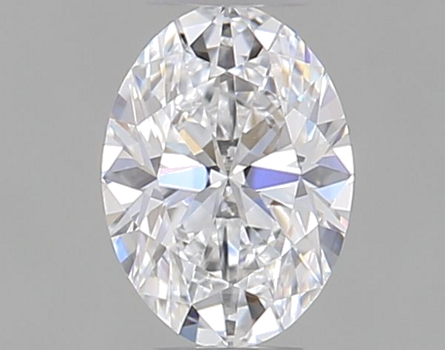 0.3 carat D-VVS1 Natūralus Oval Deimantas (1)
