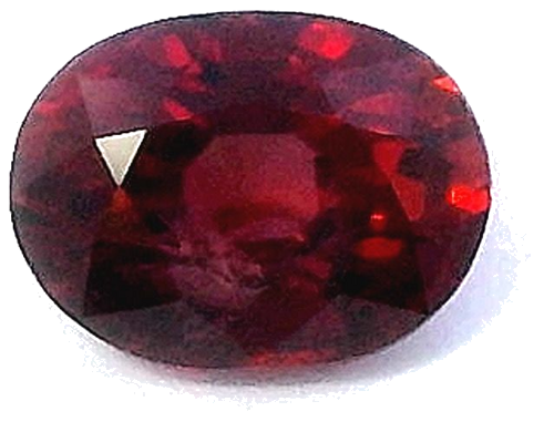 0.57 carat RED Oval Rubinas (1)