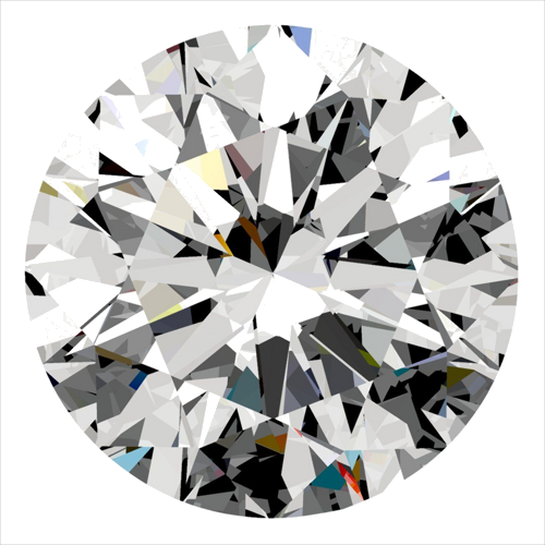 0.31 carat I-SI1 Excellent cut Natūralus Round Deimantas (1)