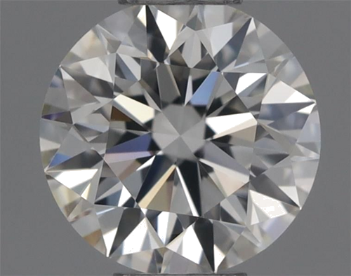 0.37 carat H-VVS1 Excellent cut Natūralus Round Deimantas (1)