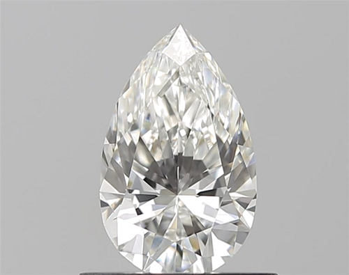 0.6 carat G-VVS1 Natūralus Pear Deimantas (1)