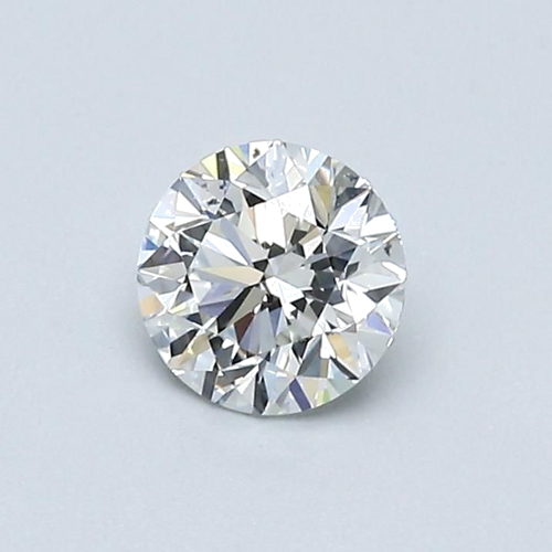 0.58 carat G-SI1 Excellent cut Natūralus Round Deimantas (1)